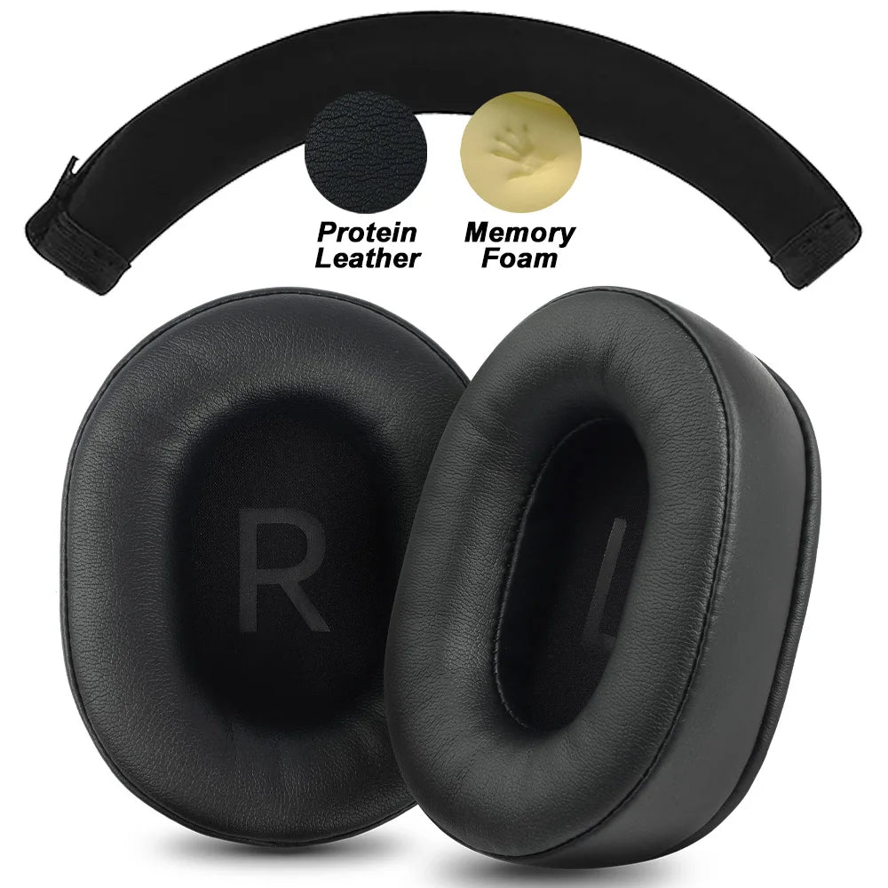 Audio-Technica replacement ear pads 100x80mm for ATH-MSR7b M50X M40X M30X M20X M10X