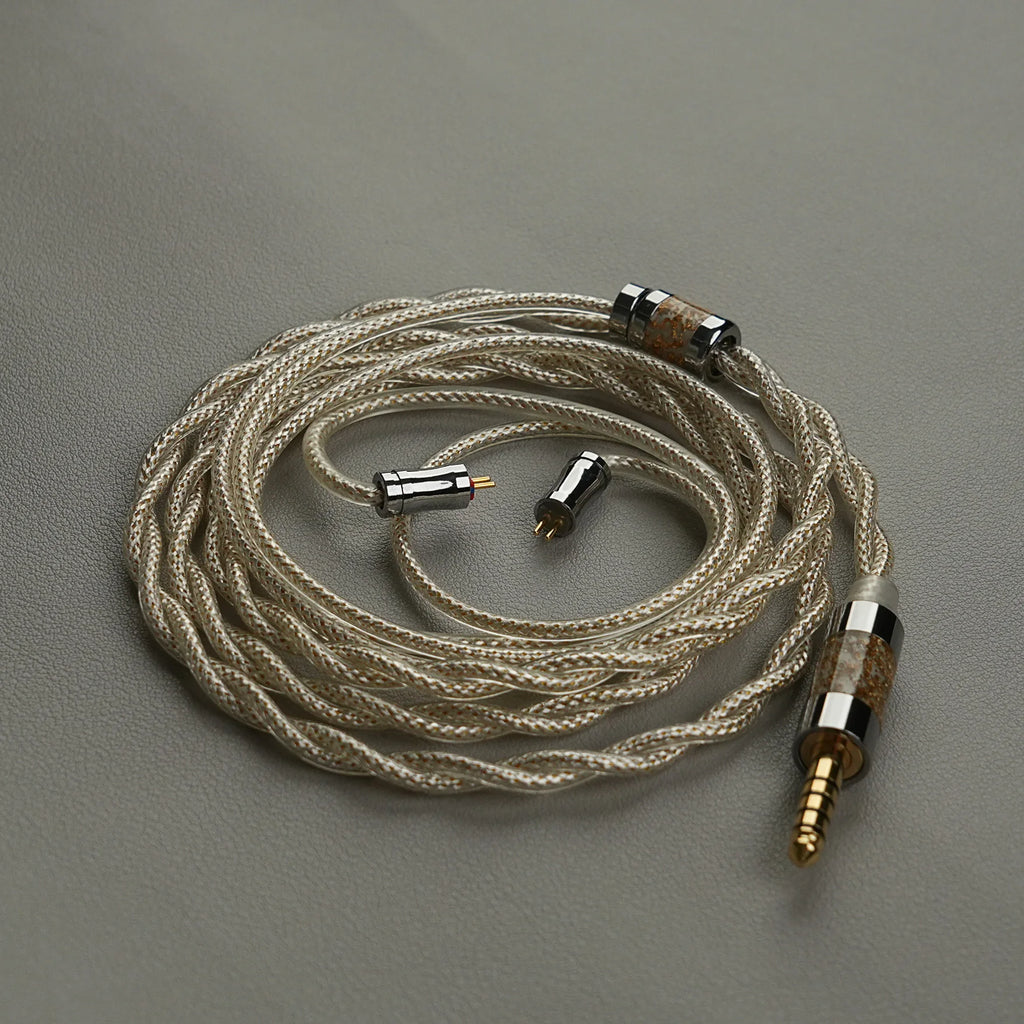 Trusted-PB01 OCC Copper Shield + Copper Alloy Conductor｜Precision Anti-Interference Headphone Cable with 2pin/MMCX/Dual 3.5mm