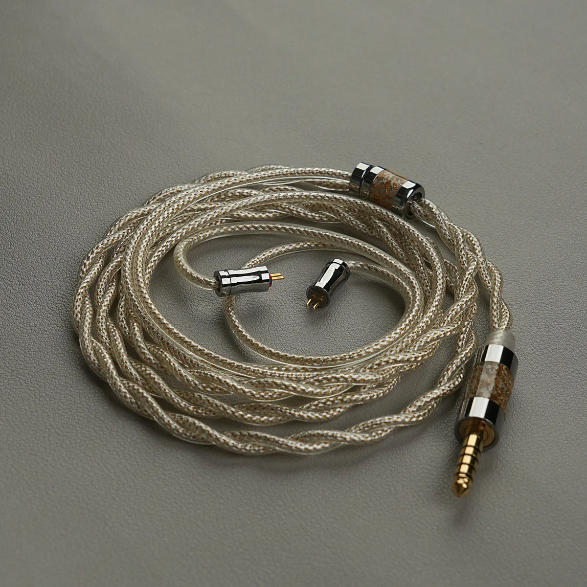Trusted-PB01 OCC Copper Shield + Copper Alloy Conductor｜Precision Anti-Interference Headphone Cable with 2pin/MMCX/Dual 3.5mm