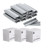 M Nail Cage Staples 600pcs/box, White - Poultry Bird Rabbit Cage Clamp Fasteners