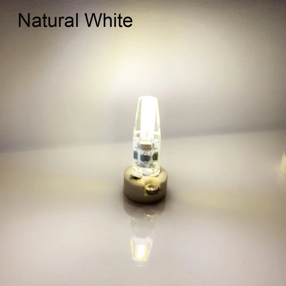 G4 led lamp lampada AC DC 12v 24V 2W 3W 5W 6W cob led light replace 360 Beam Angle Halogen Chandelier g4 led bulb 5pcs