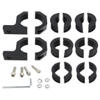 Off-Road LED Light Bar Mounting Bracket Kit for 1"/1.5"/1.75"/2" Universal Aluminum ATV UTV Motorcycle Truck Whip Light Mount