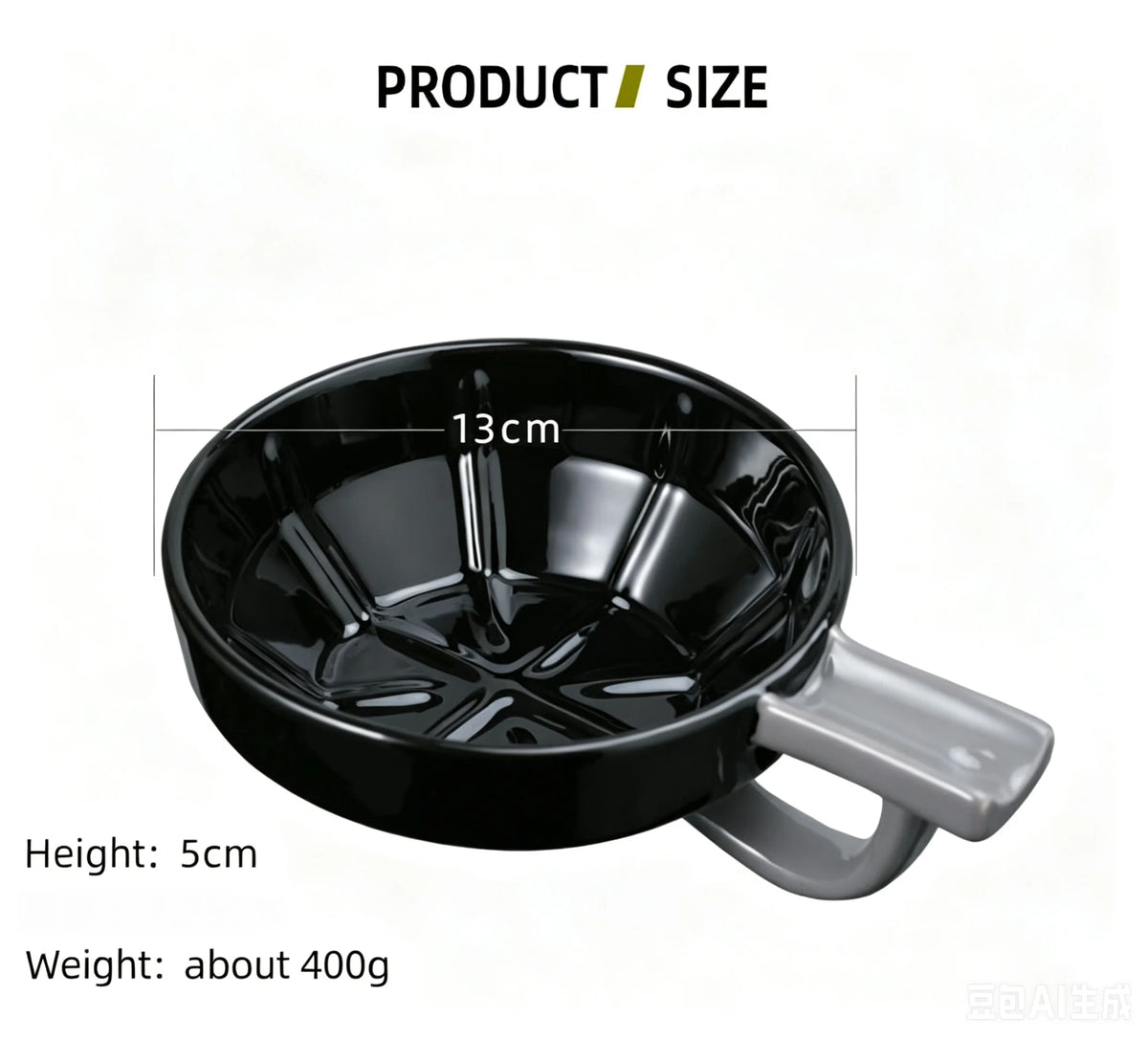 Shaving bowl Hand held foaming bowl with brush holder shaving bowl Wet shaving foam soap bowl shaving tool