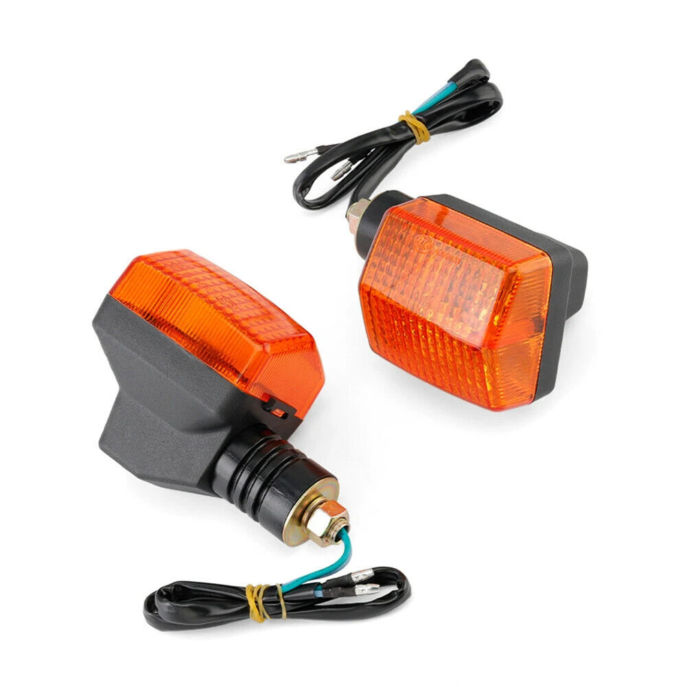 2x Lights For Honda CB 250 350 400 500 650 900 Shadow 750 Amber Motorcycle Signal Indicator Lamp Accessories