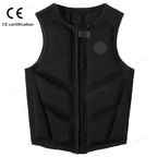 Men SURF Impact Vest Women Neoprene Wakesurf Wakesurf Comp Vest Adults Buoyancy vest Suitable for water sports  Life Jacket