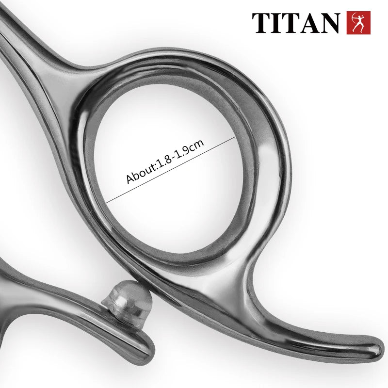 TITAN Professional hair scissors set   hairdressing salon cutting tools barber ATS314 STEEL shears 6.0inch