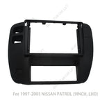 9INCH Car Radio Fascias For Nissan patrol Y61 1997-2006 Android GPS MP5 Stereo Player 2 Din Head Unit Panel Dash Frame Installat