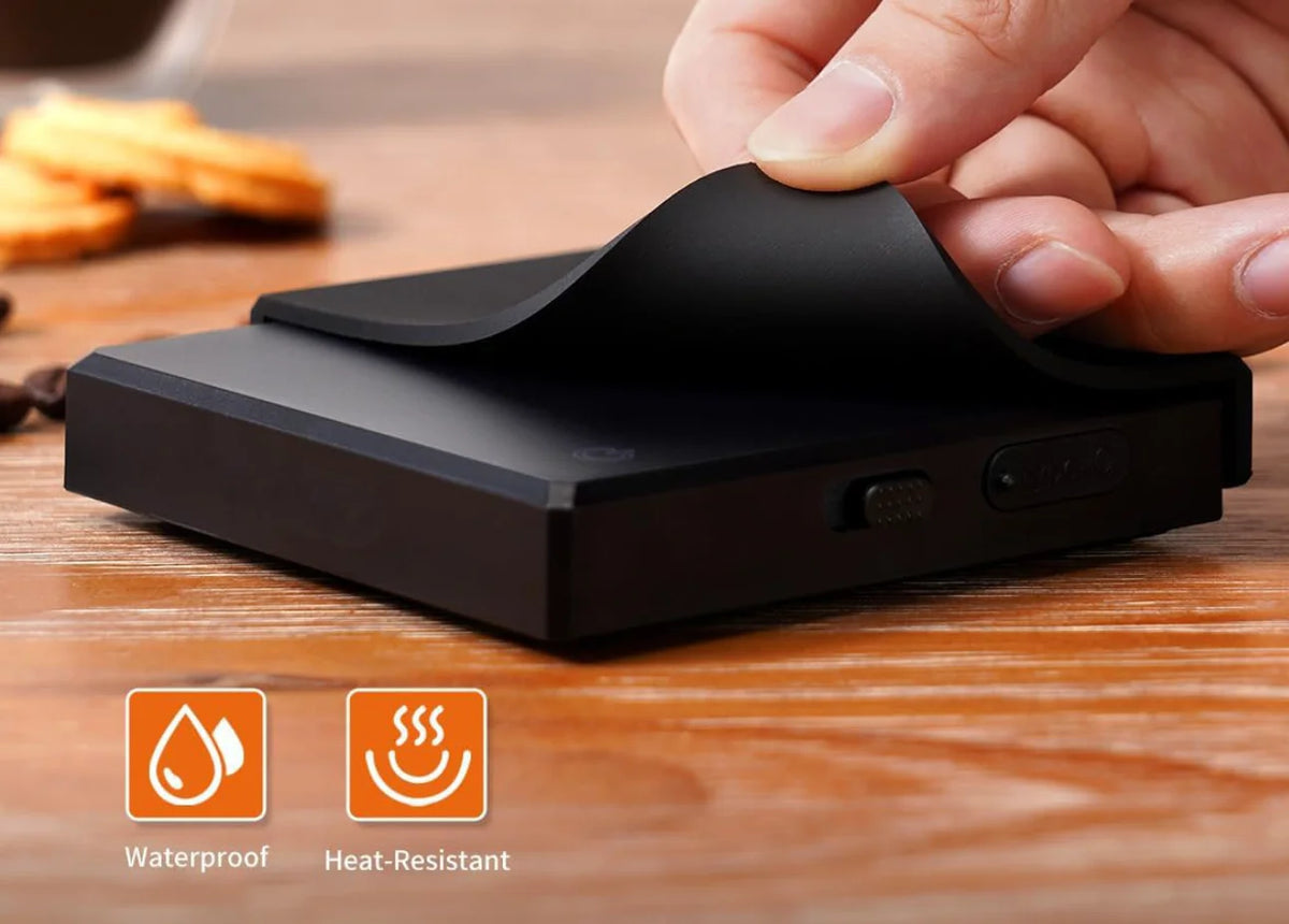 Mini Waterproof Digital Coffee Scale With Chronograph High Precision Gram Weight Electronic Kitchen Scale For Home Italian Coffe