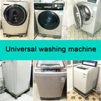 Universal Base Washing Machine Stand Lifting Fridge Base Multi-functional Adjustable Base for Dryer Refrigerator Washing Machine