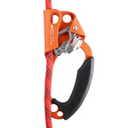 Outdoor Rock Climbing Hand Ascender SRT Ascend Device Mountaineer Handle Ascender Left Hand Right Hand Climbing Rope Tools