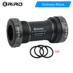 RIRO Bicycle Ceramic Bottom Bracket BB68/BB92 68/73MM Threaded BB MTB Sealed Bearings Road Bike 1.37/24mm Shaft Univesal Parts