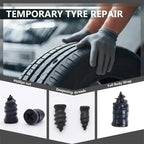 Puncture Repair Kit for Car Vacuum Tire Repair Screws Tire Rubber Screw Nails+ Tool Set W/Box Quick Repair  for Tire Plug