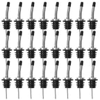 Stainless Steel Wine Pourer Conical Wine Liquor Flow Wine Bottle Stopper Spout Bottle Pourer Stopper For Bottle Bar Accessories