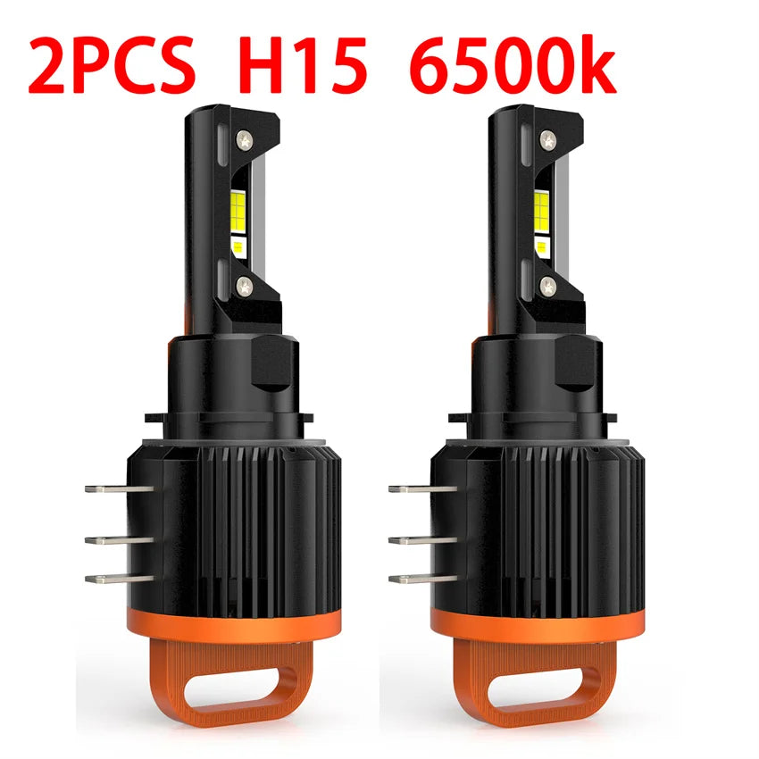 Super Bright GT7 H15 LED Headlight Bulbs G2 Pro LED For Golf 6 MK3 Canbus Lamps High Low Beam Car Daytime Running Light for Golf