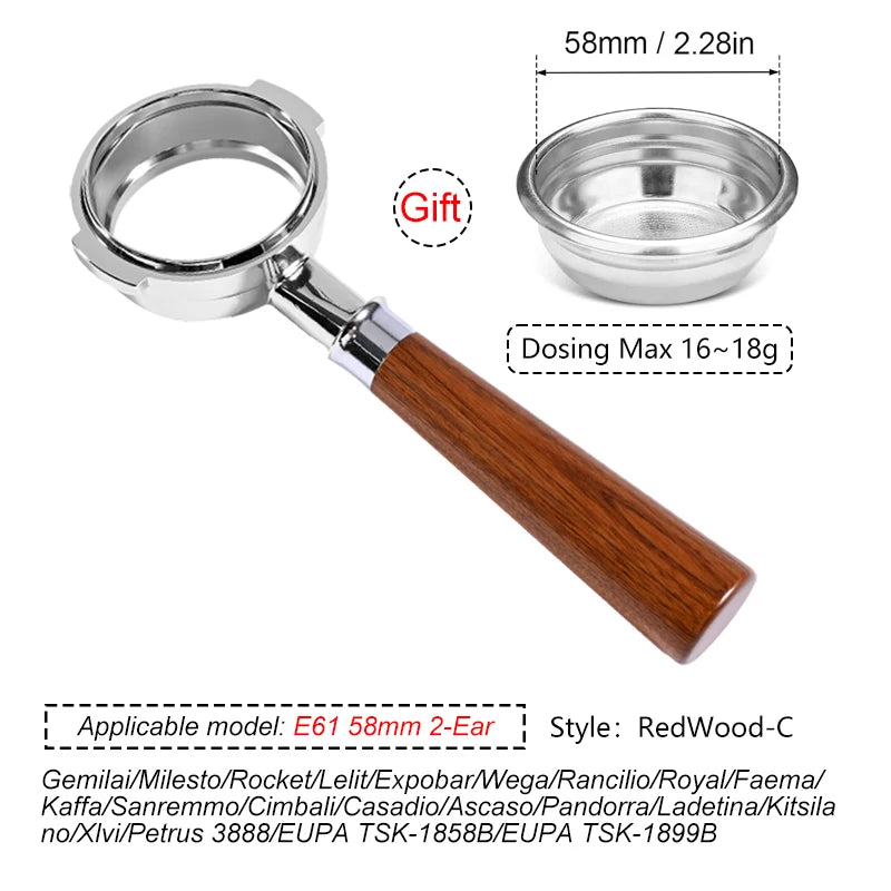 E61 58MM-Rosewood C
