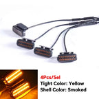 18LED Front Grille Light Universal model Car Daytime Running Light Wheel Eyebrow Lamp For Pickup Offroad 12V