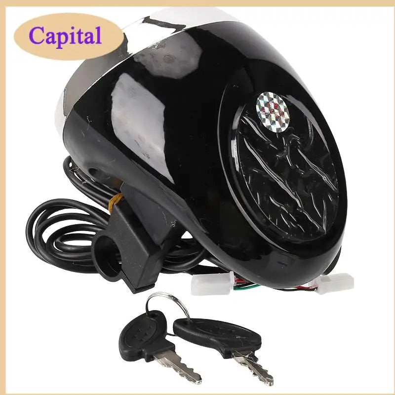 For CItycoco Angel Eyes 48/60v headlight Electric Scooter turktron electric Motorcycle Headlight China Scooter Parts