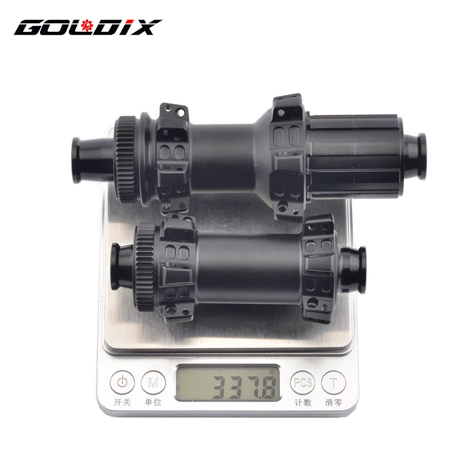 GOLDIX R390 unmarked 24H sealed bearings, ultra-light 338g four-pawl road bike hub compatible with SHIMANO SRAM 11/12S cassettes
