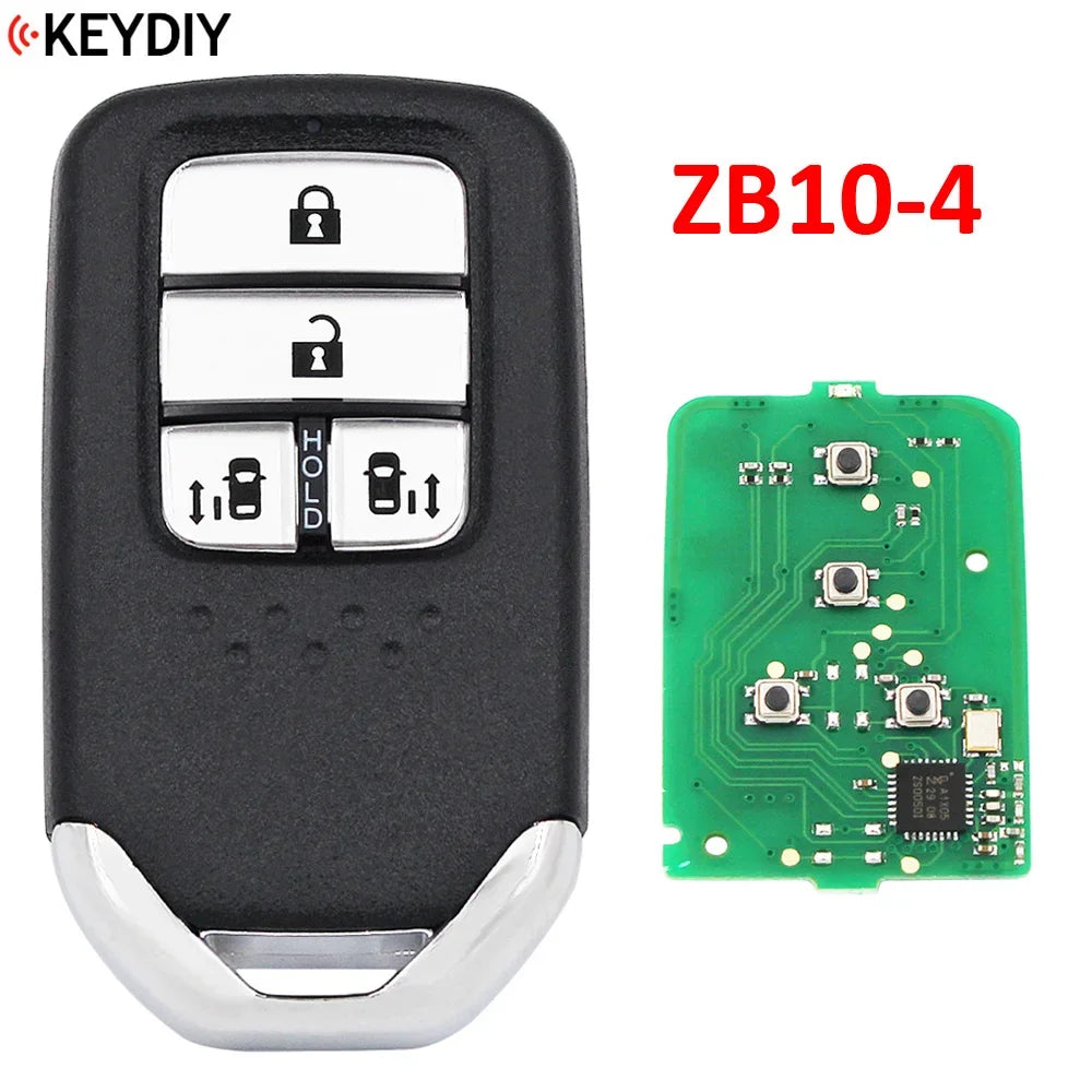 KEYDIY ZB10 Universal KD Smart Key ZB10-3 ZB10-4 ZB10-5 ZB Series for KD-MAX KD-X2 Car Key Fit More than 2000 Models for Honda