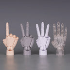 10.5cm Human Hand Model With Movable Finger Joints 1:2 Simulation Palm  Desktop Ornamenttoy Twisted Egg Surprise Blind Box