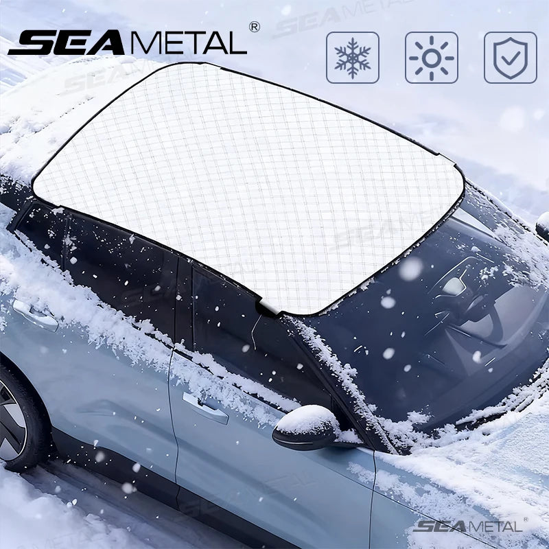 SEAMETAL Car Sunroof Shade Cover Sunscreen Waterproof Ice Snow Protection Sun Protection Car Roof Cover For Sedans SUVs Goods