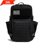 25L/50L Waterproof with 2 Bottle Holders Backpack Gym Outdoor Travel Hiking Fishing Trekking Backpacks 13inch Laptop Bag
