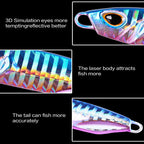 10PCS Japen Metal Cast Jig Set Spoon 10g-40g Trolling Hard Bait Bass Fishing Boat Tackle Trout Jigging Lure Jigs Saltwater Lures
