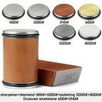 2025 Rolling Knife Sharpener Kit For Straight Edge Roller Knife Sharpening With Industry Diamonds Chef Knife Set Fast Delivery