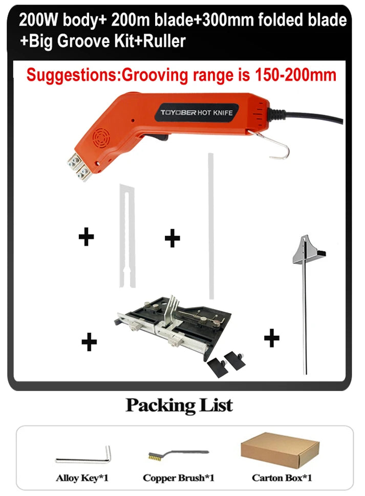 Electric Foam Cutter Hot Knife Tool Polystyrene Styrofoam Cutting Machine Fabric Rope Cutter DIY Hot Cutting Tool Foam Cutter