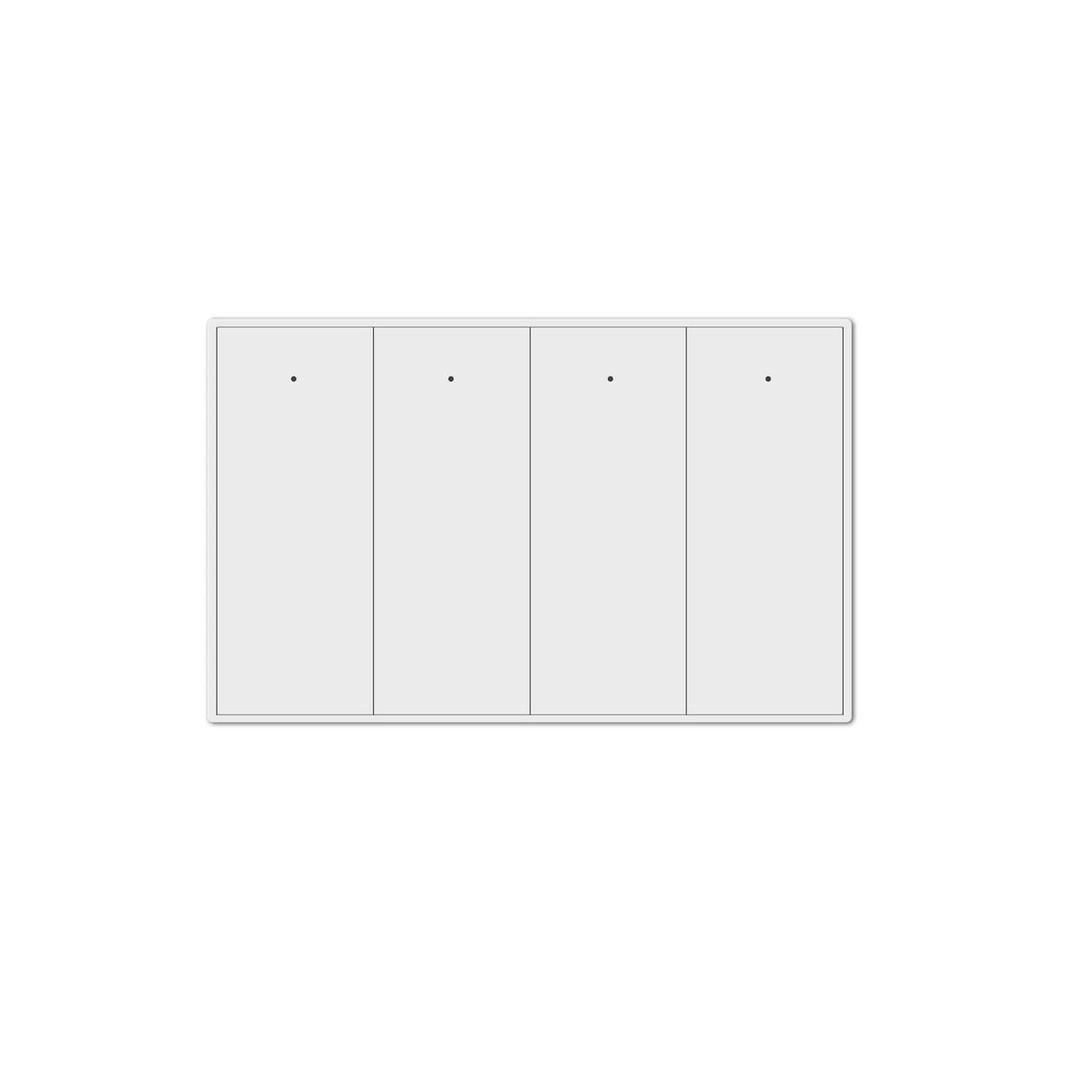 Zemismart Zigbee US AU Wall Light Switch with Neutral 1 2 3 4 6 Gangs Smart Interruptor Work with Tuya Alexa Google Home