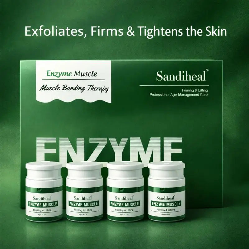 Germany Enzyme Mask for Facial Enzyme Threpy Set Protease Hydrating Brightening & Smoothing Tighten Oil Control Cleansing