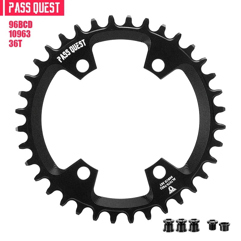 Boost Your MTB Ride with PASS QUEST Oval Chainring for Deore XT