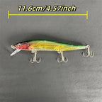 LURETV Japan  Same Style Roada Classic Stop Bait King 116S Mino JERK BAIT9241