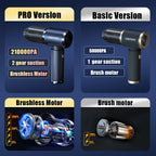 CENRR 210000PA Mini Car Vacuum Cleaner Wireless Powerful Vacuum Car Cleaner Handheld Portable Vacuum Cleaner Cleaning Machine