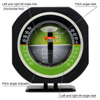 Auto Slope Meter Level Built-in LED Inclinometer Angle Car Compass High-precision Car Vehicle Declinometer Gradient