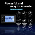 Electric Bike Motor Controller Kit w/ G51 Display, 24V/36V/48V 250W/350W/500W