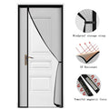 Magnetic screen door, hands-free mesh curtain, child and pet friendly, heavy-duty mosquito net, easy to install，Auto-Close