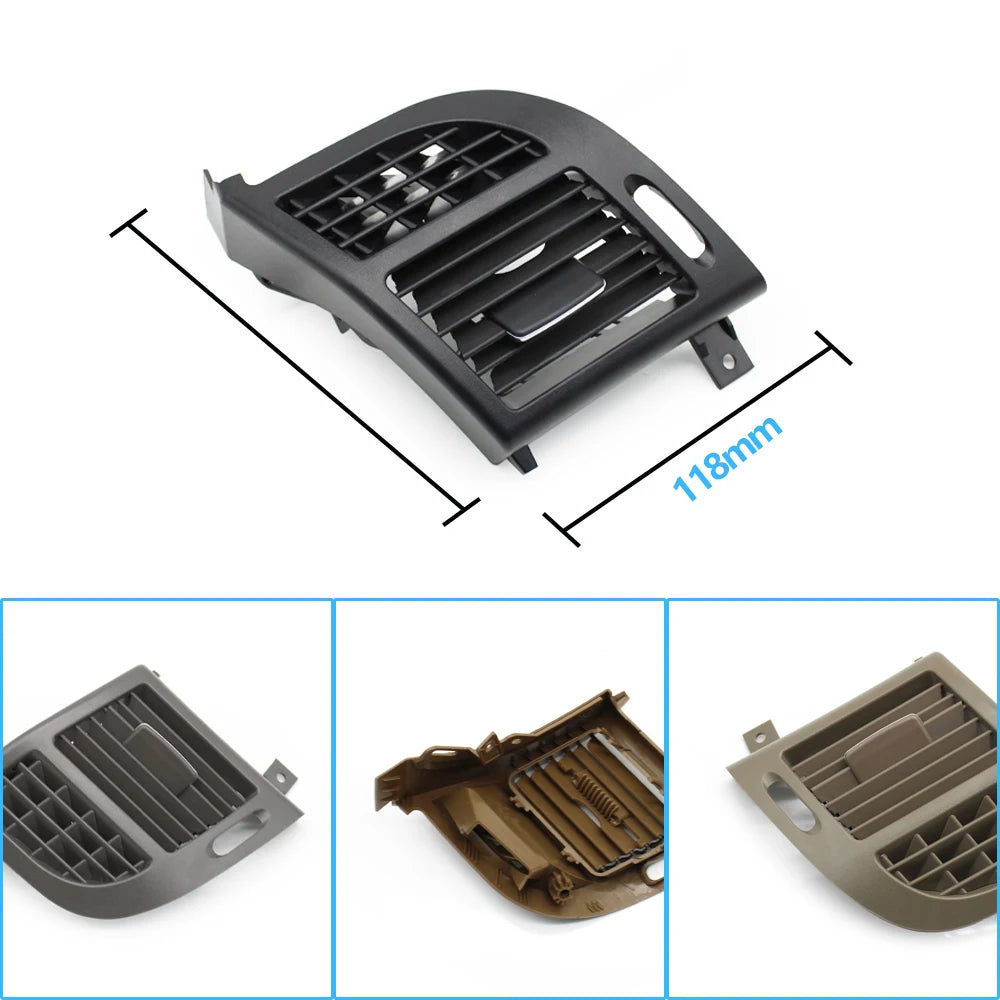 Front Dashboard Air Conditioning AC Vent Grille Cover Panel For Mercedes Benz E Class W211 2003-2008 E200 E230 E260 E280 E300