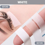 50 Rolls Japanese Insulating Tape for Eyelash Extension Lint Free Under Eye Pads Breathable Non-woven Tape Paper Eyelash Patch