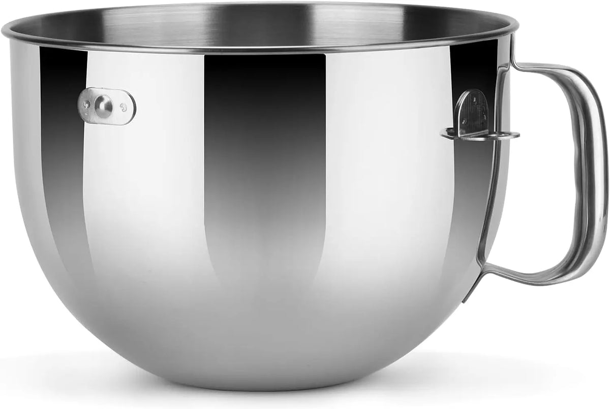 one 6qt Stainless Steel Bowl for Kitchenaid Picurean and Professional Models ONLY,Mixing Bowl for 6 Quart Bowl-Lift Stand Mixer