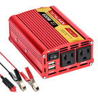 Car Power Inverter DC 12V/24V to AC 110V 60Hz 600W-2500W Vehicle Converter
