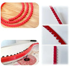 1M/2M Woodworking Profiling Strip,Flexible Curve Template,Adjustable Fixed Complex Shape Contour Tool,Woodworking Template Guide