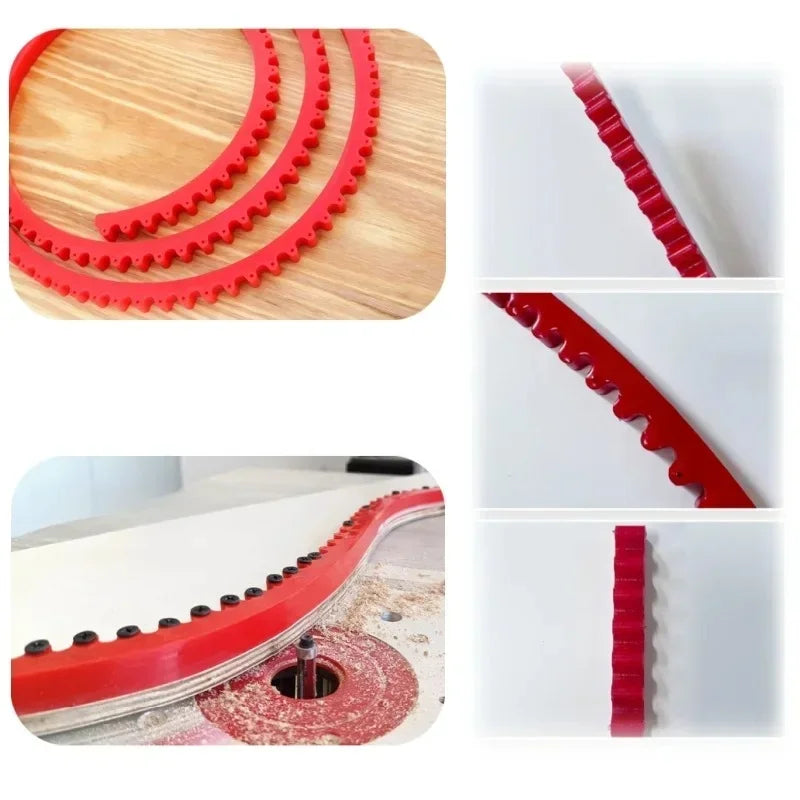 1M/2M Woodworking Profiling Strip,Flexible Curve Template,Adjustable Fixed Complex Shape Contour Tool,Woodworking Template Guide