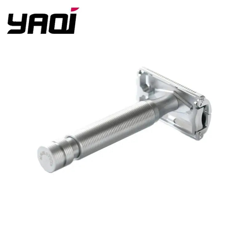 Yaqi Monarch Matte Chrome Color Safety Razor Yaqi Beard Shaver