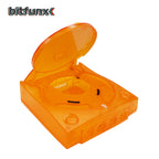 Bitfunx Replacement Plastic Shell Translucent Case for SEGA Dreamcast DC Retro Video Game Console Transparent Boxes