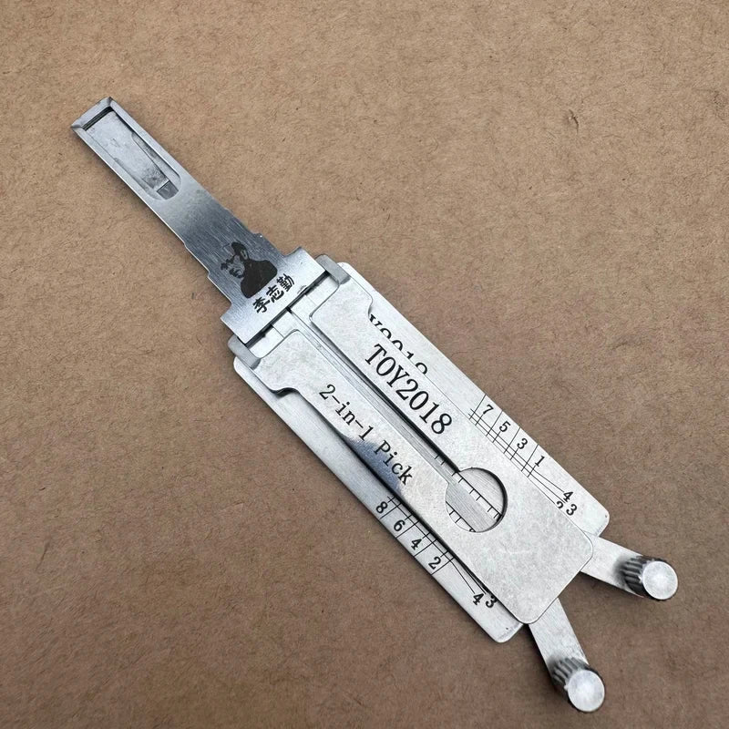 LISHI 2IN1 SS001 SS002PRO KW1 KW5 SC1 SC4 Decoder Lock Pick Tool Locksmiths Tool