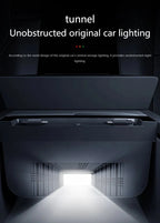 For Tesla Model Y Juniper Fast Charging USB Docing Station with Rainbow Light for Model 3 Highland Retractable Ambient Lighting