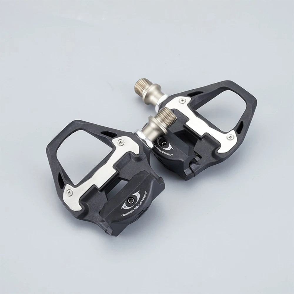 RACEWORK Road Bike Pedals Clipless Clip-On Pedals With Sealed Bearings Nylon Ultralight Pedals For Gravel Cycling Parts