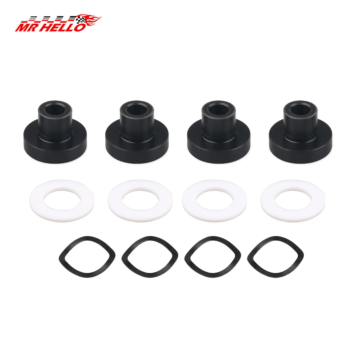 4x Window Bushing 909-925 Replacement Premium Spare Parts Durable Professional Easy to Install Fit for Mazda Miata 90-05