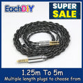99% Pure Silver Palladium Graphene Floating Gold Cable For Beyerdynamic T1 T5P II AMIRON HOME Kennerton M12S LN008339